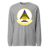 109th Airlift Squadron Long Sleeve T-Shirt - Heather Grey