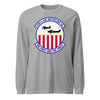 336th Air Refueling Squadron Long Sleeve T-Shirt - Heather Grey