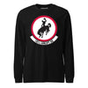 187th Airlift Squadron Long Sleeve T-Shirt - Black