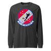 151st Air Refueling Squadron Long Sleeve T-Shirt - Charcoal Heather