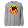 465th Air Refueling Squadron Long Sleeve T-Shirt - Heather Grey