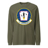 147th Air Refueling Squadron Long Sleeve T-Shirt - OD Green
