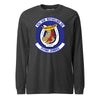 63rd Air Refueling Squadron Long Sleeve T-Shirt - Charcoal Heather