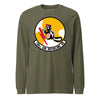 168th Air Refueling Squadron Long Sleeve T-Shirt - OD Green