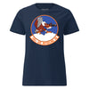 108th Air Refueling Squadron Womens T-Shirt - Navy