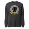174th Air Refueling Squadron Long Sleeve T-Shirt - Charcoal Heather