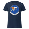 132nd Air Refueling Squadron Womens T-Shirt - Navy