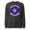 93rd Air Refueling Squadron Long Sleeve T-Shirt - Charcoal Heather