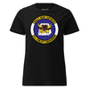 6th Airlift Squadron Womens T-Shirt - Black