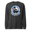 146th Air Refueling Squadron Long Sleeve T-Shirt - Charcoal Heather