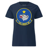 144th Airlift Squadron Womens T-Shirt - Navy
