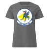 142nd Airlift Squadron Womens T-Shirt - Charcoal Heather