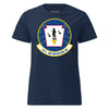 147th Air Refueling Squadron Womens T-Shirt - Navy