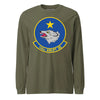 144th Airlift Squadron Long Sleeve T-Shirt - OD Green