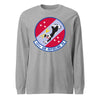 151st Air Refueling Squadron Long Sleeve T-Shirt - Heather Grey