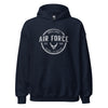 Air Force Established Seal Hoodie - Navy