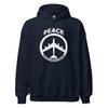 Peace Through Strength Hoodie - Navy