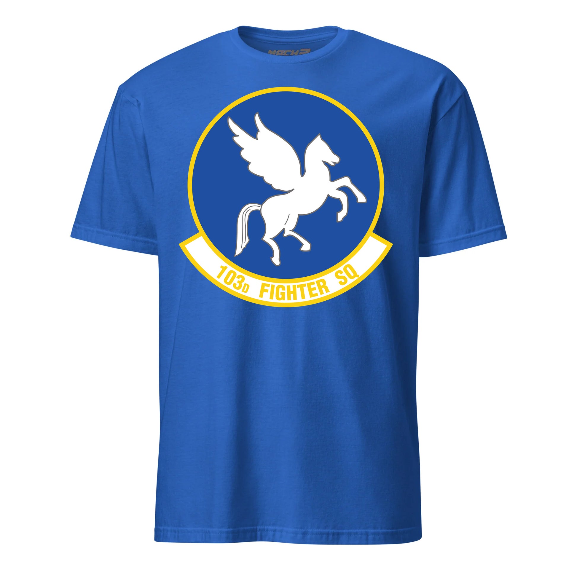 103rd Attack Squadron T-Shirt — Royal front mockup