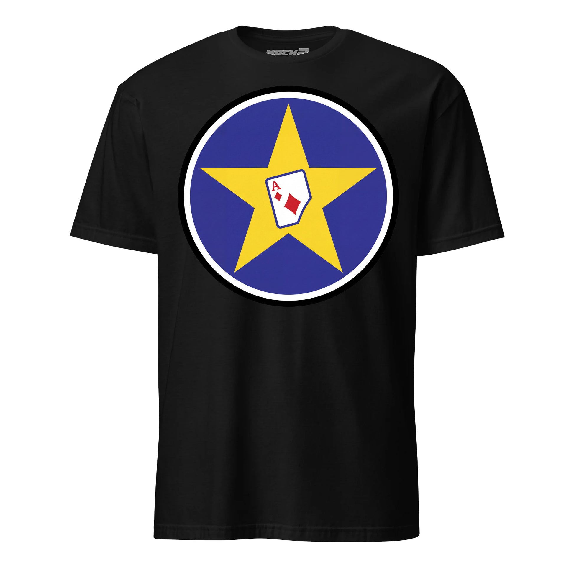 111th Attack Squadron T-Shirt — Black front mockup