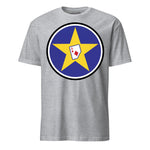111th Attack Squadron T-Shirt — Heather Grey front mockup