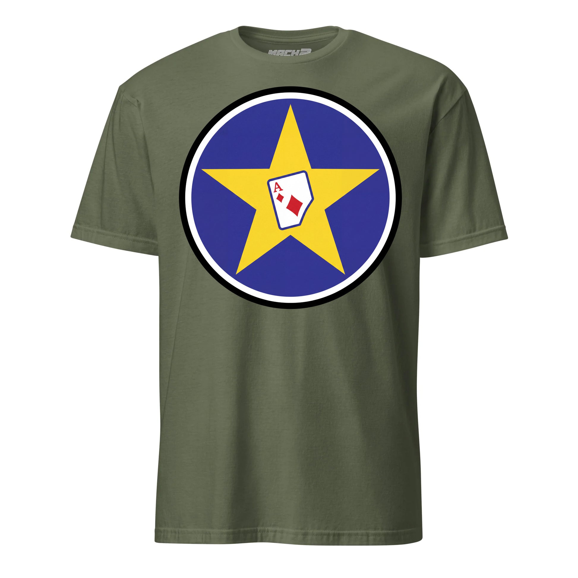 111th Attack Squadron T-Shirt — OD Green front mockup