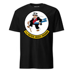 11th Tactical Missile Squadron T-Shirt — Black front mockup