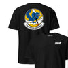 18th Fighter Squadron Front & Back T-Shirt - Black