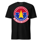 20th Attack Squadron T-Shirt — Black front mockup