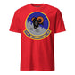 214th Attack Squadron T-Shirt — Red front mockup