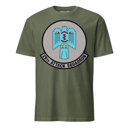 29th Attack Squadron T-Shirt — OD Green front mockup