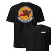 36th Fighter Squadron Front & Back T-Shirt - Black