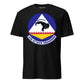 42nd Attack Squadron T-Shirt — Black front mockup