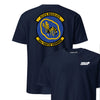 43rd Fighter Squadron Front & Back T-Shirt - Navy