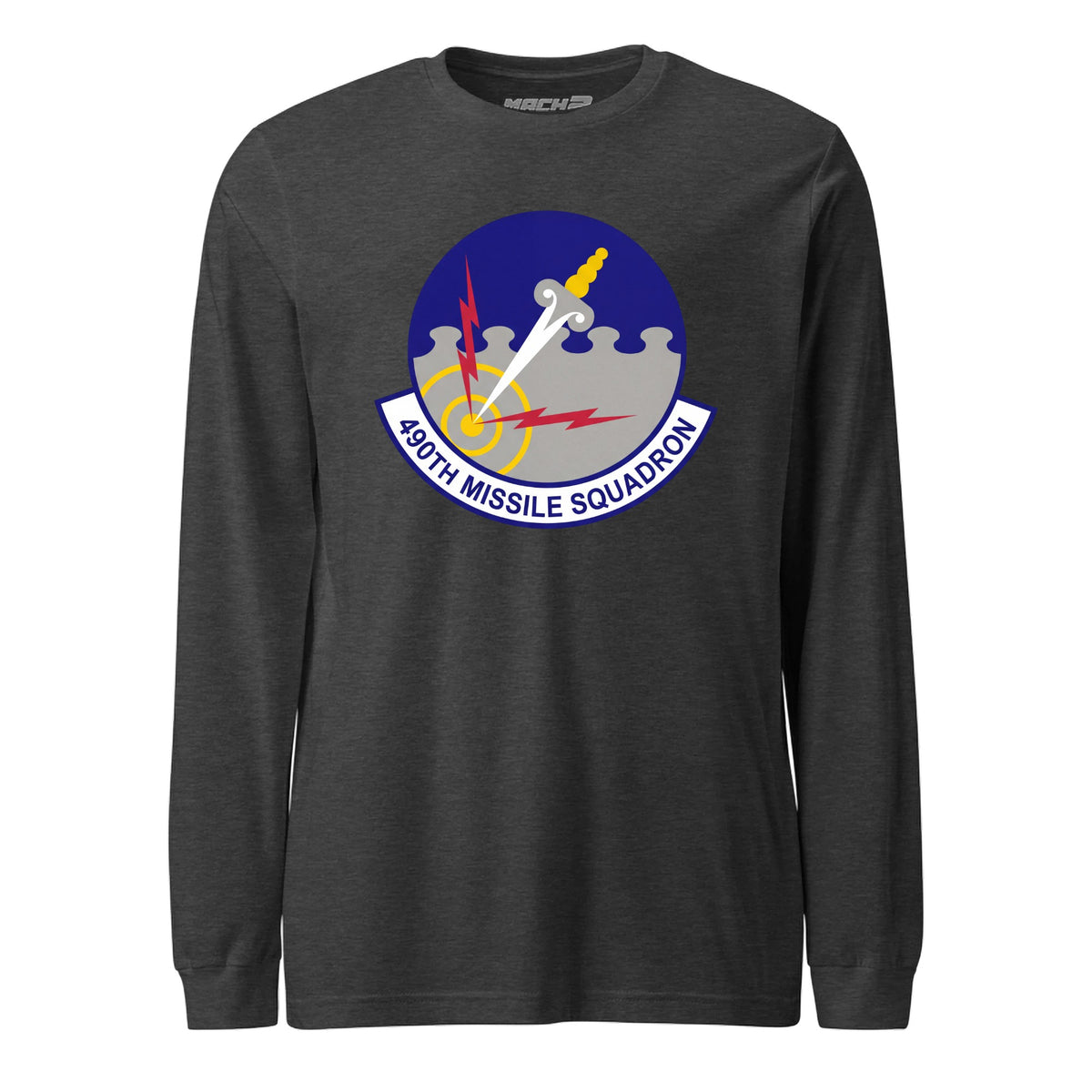 490th Missile Squadron — Charcoal Heather