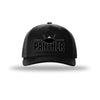 F-35 Panther Blackout 5-Panel Trucker Hat - BLACK/BLACK