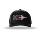 F-4 Phantom Aircraft Flag 5-Panel Trucker Hat