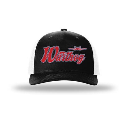 A-10 Warthog Vintage Script 5-Panel Trucker Hat