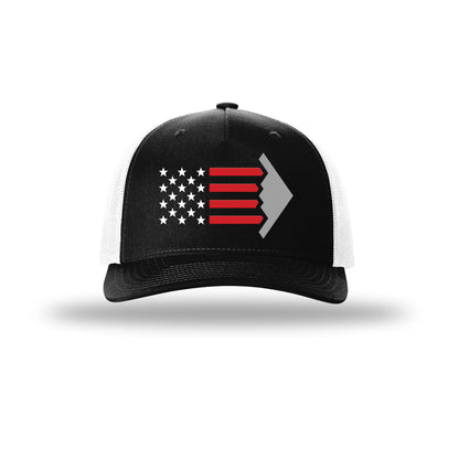 B-2 Spirit Aircraft Flag 5-Panel Trucker Hat
