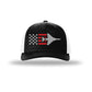 F-4 Phantom Aircraft Flag 5-Panel Trucker Hat