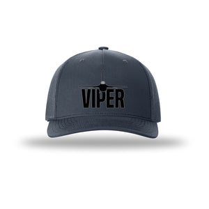 F-16 Viper Blackout 5-Panel Trucker Hat