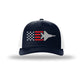 F-15 Eagle Aircraft Flag 5-Panel Trucker Hat