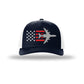KC-135 Stratotanker Aircraft Flag 5-Panel Trucker Hat