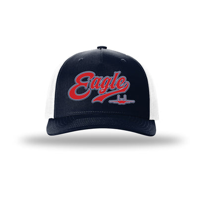 F-15 Eagle Vintage Script 5-Panel Trucker Hat