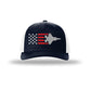 F-35 Panther Aircraft Flag 5-Panel Trucker Hat