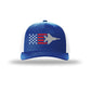 F-15 Eagle Aircraft Flag 5-Panel Trucker Hat
