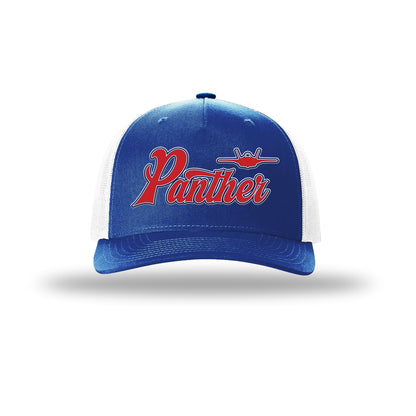 F-35 Panther Vintage Script 5-Panel Trucker Hat