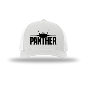 F-35 Panther Blackout 5-Panel Trucker Hat