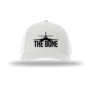 B-1 The Bone Blackout 5-Panel Trucker Hat