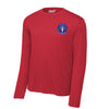509th Missile Squadron Long Sleeve Performance T-Shirt - Red