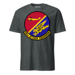 50th Attack Squadron T-Shirt — Charcoal Heather front mockup